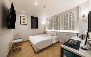 Huone (Walk-in special price (65" smart TV N) | 1 makuuhuone, ilmainen Wi-Fi, vuodevaatteet