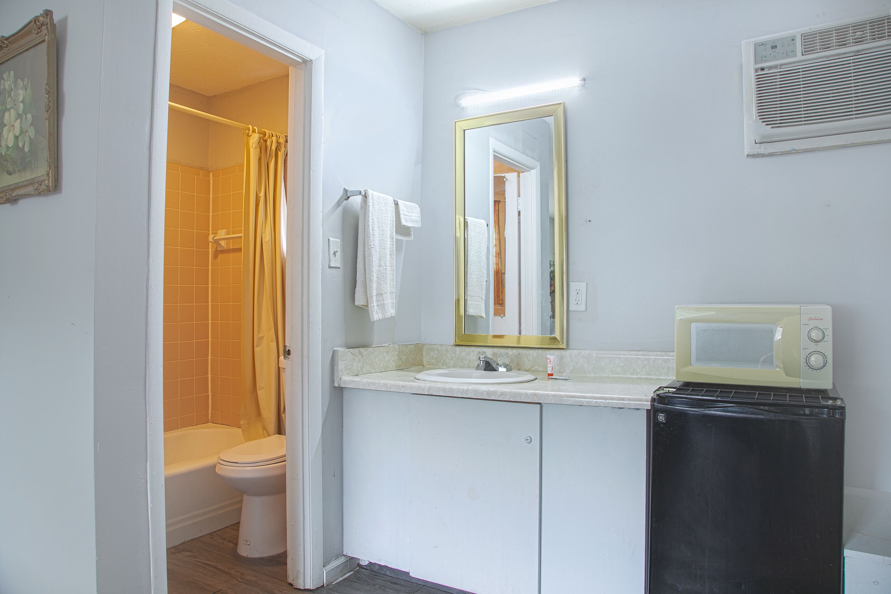 免费洗浴用品、毛巾