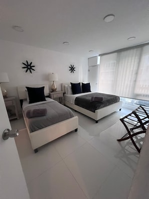 2 habitaciones, wifi gratis y ropa de cama