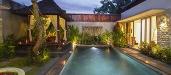 Privet pool with 2bedroom villa in quite area.