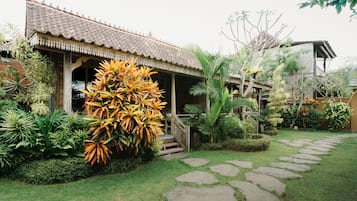 Voorkant van accommodatie