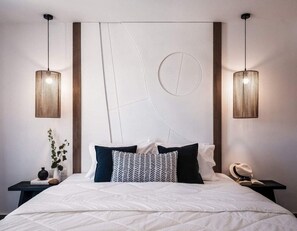 Kamer | Luxe beddengoed, een bureau, een laptopwerkplek, geluiddichte muren