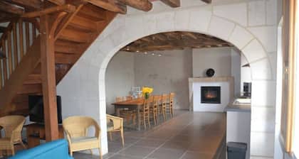 Self catering accomodation CHEZ GERARD, CHAUMONT sur LOIRE, ideal for a family or group of friends