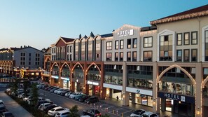 Façade de l’hébergement