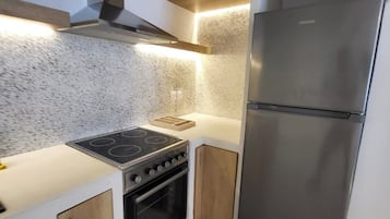 Apartment | Private kitchen | Fridge, oven, high chair
