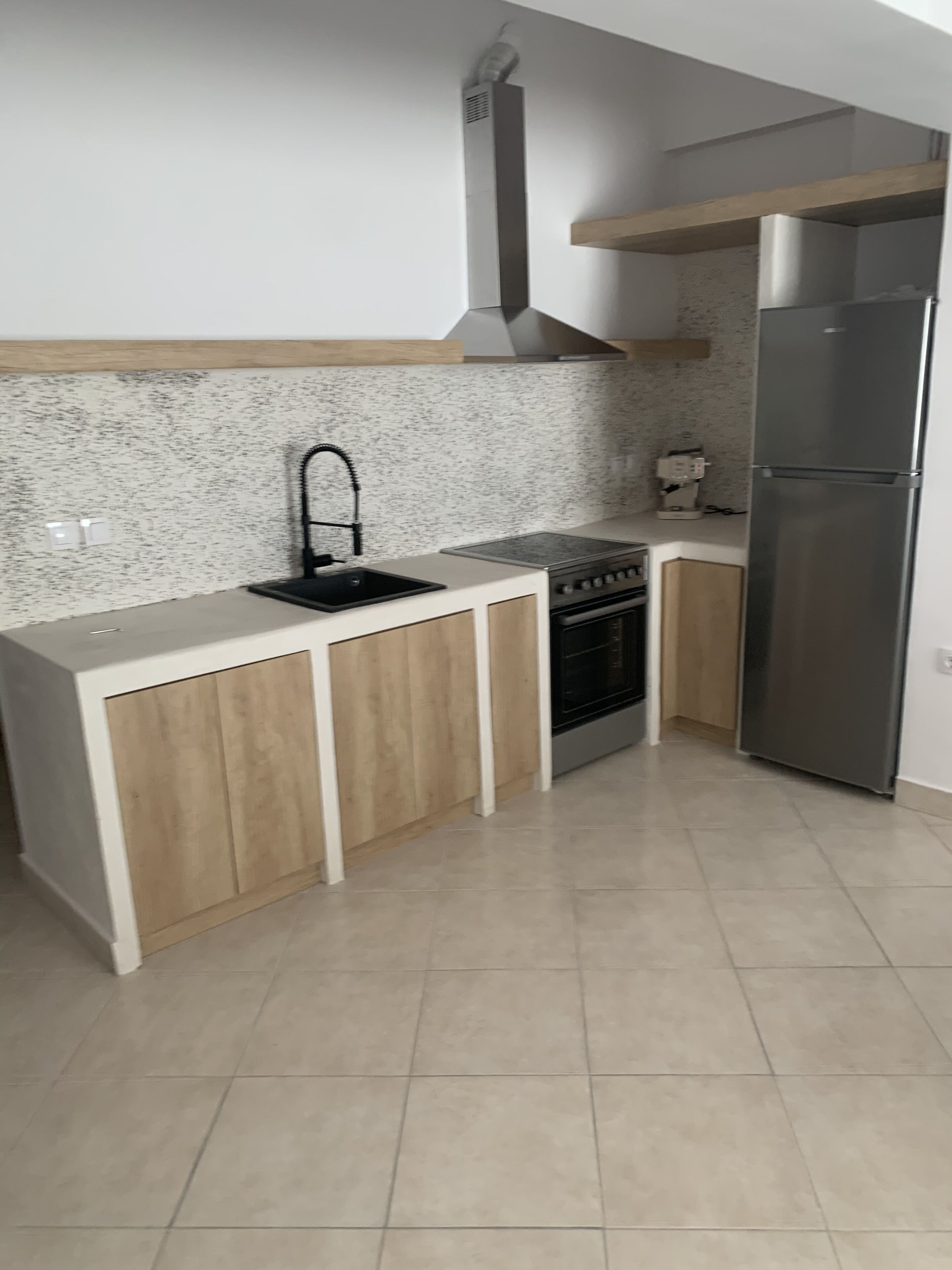 Apartment | Private kitchen | Fridge, oven, highchair
