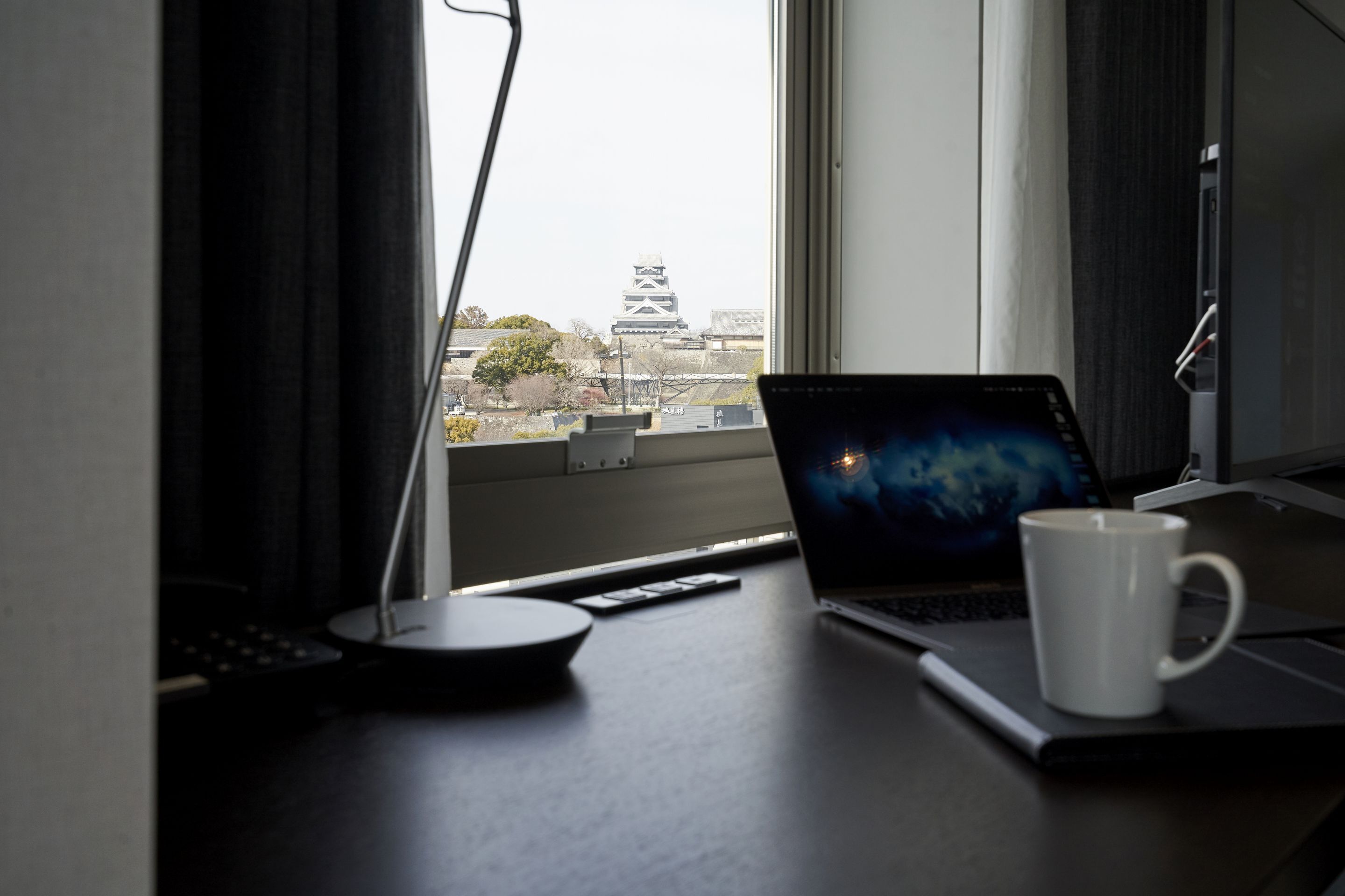 部屋からの景観