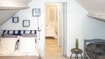 3 habitaciones, wifi gratis y ropa de cama