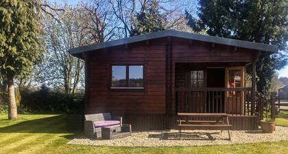 Four berth lodge with one master double and one twin each with wardrobe.