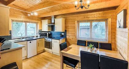 Four berth lodge with one master double and one twin each with wardrobe.