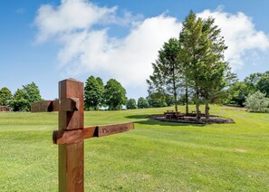 Property grounds - Stunning well-equipped lodge set in mature and beautiful gardens. (Narberth, Nr Tenby)