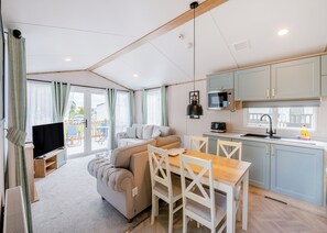 Interior - Comfortable caravan with one double with en suite with toilet, and one twin. (Cawood, Selby)