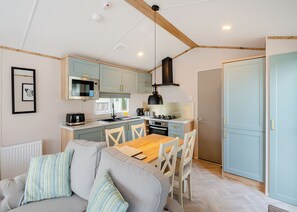 Interior - Comfortable caravan with one double with en suite with toilet, and one twin. (Cawood, Selby)