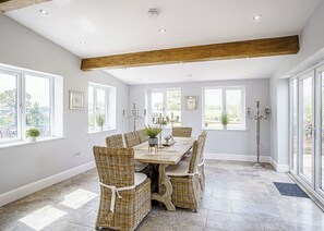Dining - Modern spacious barn conversion with stylish finish. (Eaton, Congleton)