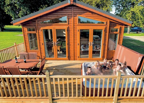 Luxury contemporary lodge.