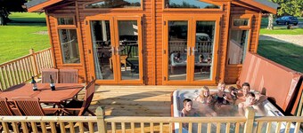 Luxury contemporary lodge.