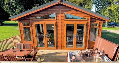 Luxury contemporary lodge.