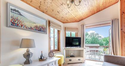 Luxury and contemporary styled lodge.