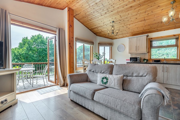 Living Room, Living Dining Room, House