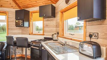 Fridge, oven, stovetop, toaster