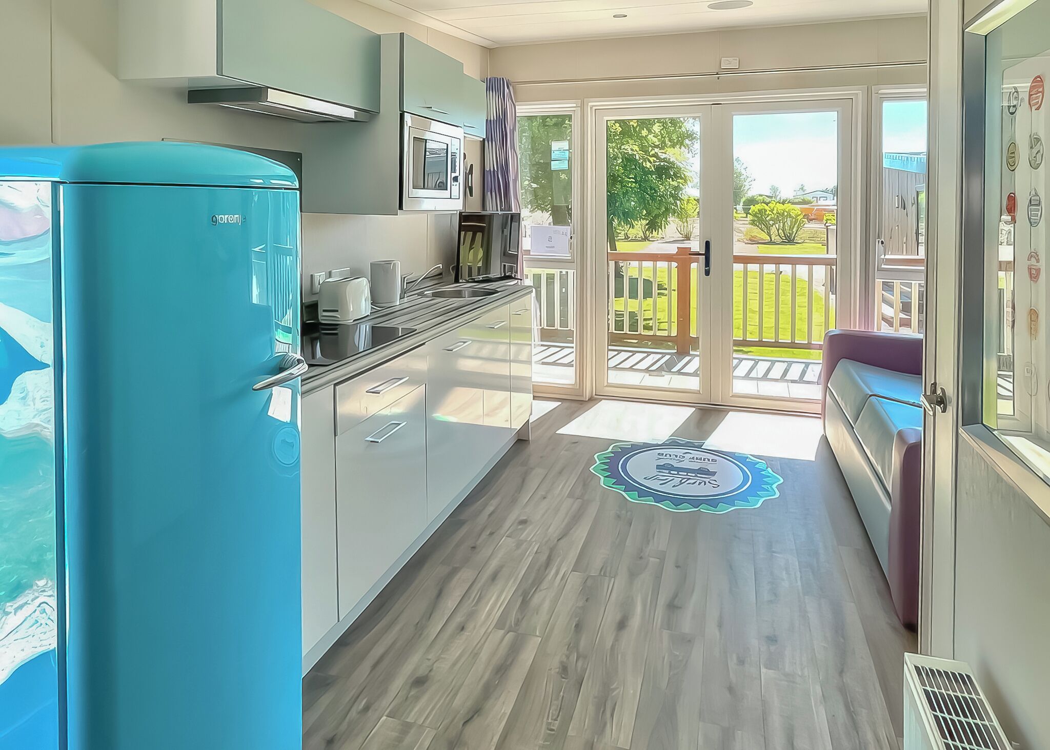 Fridge, oven, stovetop, toaster