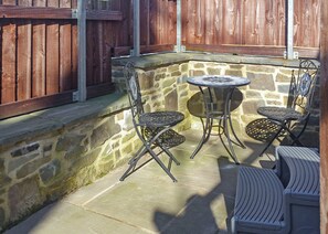 Terrace/patio - 1 bedroom accommodation in Little London, Nr Llandinam (Little London, Nr Llandinam)