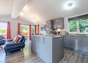 Fridge, oven, stovetop, toaster