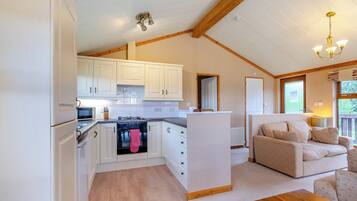 Fridge, oven, stovetop, toaster