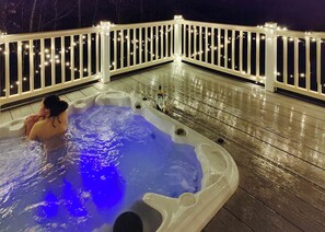 Bain à remous extérieur