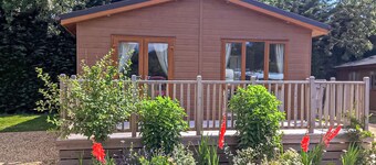 Spacious and contemporary lodge, great for a couple or family escape.
