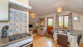 Fridge, oven, stovetop, toaster