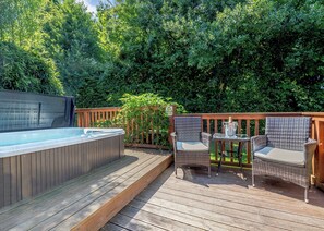 Baignoire à remous extérieure