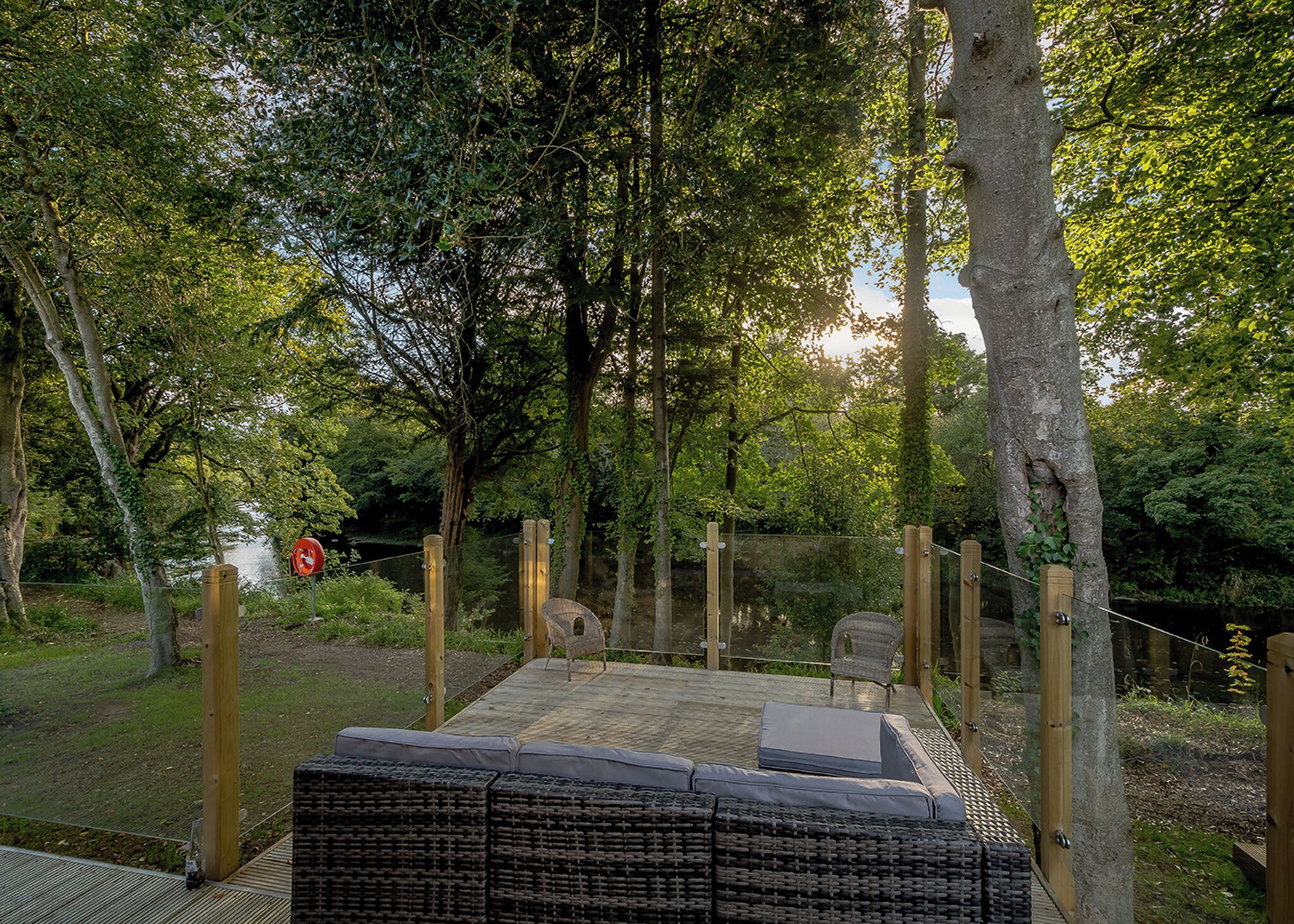 Terrein van de accommodatie