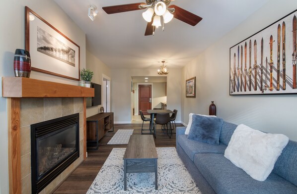 Condo, 1 Bedroom | Living room - Fraser Crossing/Founders Pointe, Condo 1 Bedroom w/Kitchenette Premium Unit 4547 (Winter Park)