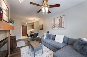 Condo, 1 habitación | Sala de estar