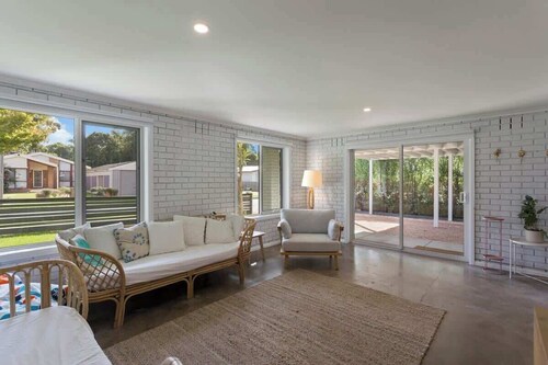 Stylish Beach House with 2 Kitchens & Yard