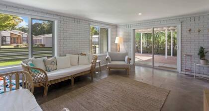 Stylish Beach House with 2 Kitchens & Yard