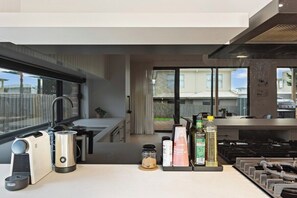 Fridge, microwave, oven, stovetop - Upscale Family Retreat Just 5 Min Walk to Beach (Cape Woolamai)