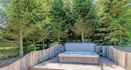 Luxurious lodge with stunning countryside views.