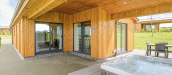 New in 2022. Luxurious and contemporary lodge with stunning countryside views.