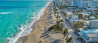 Large 2 Bed Studio Close to Beach & Hard Rock HA03