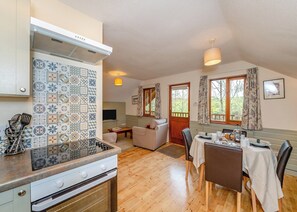 Fridge, oven, stovetop, toaster