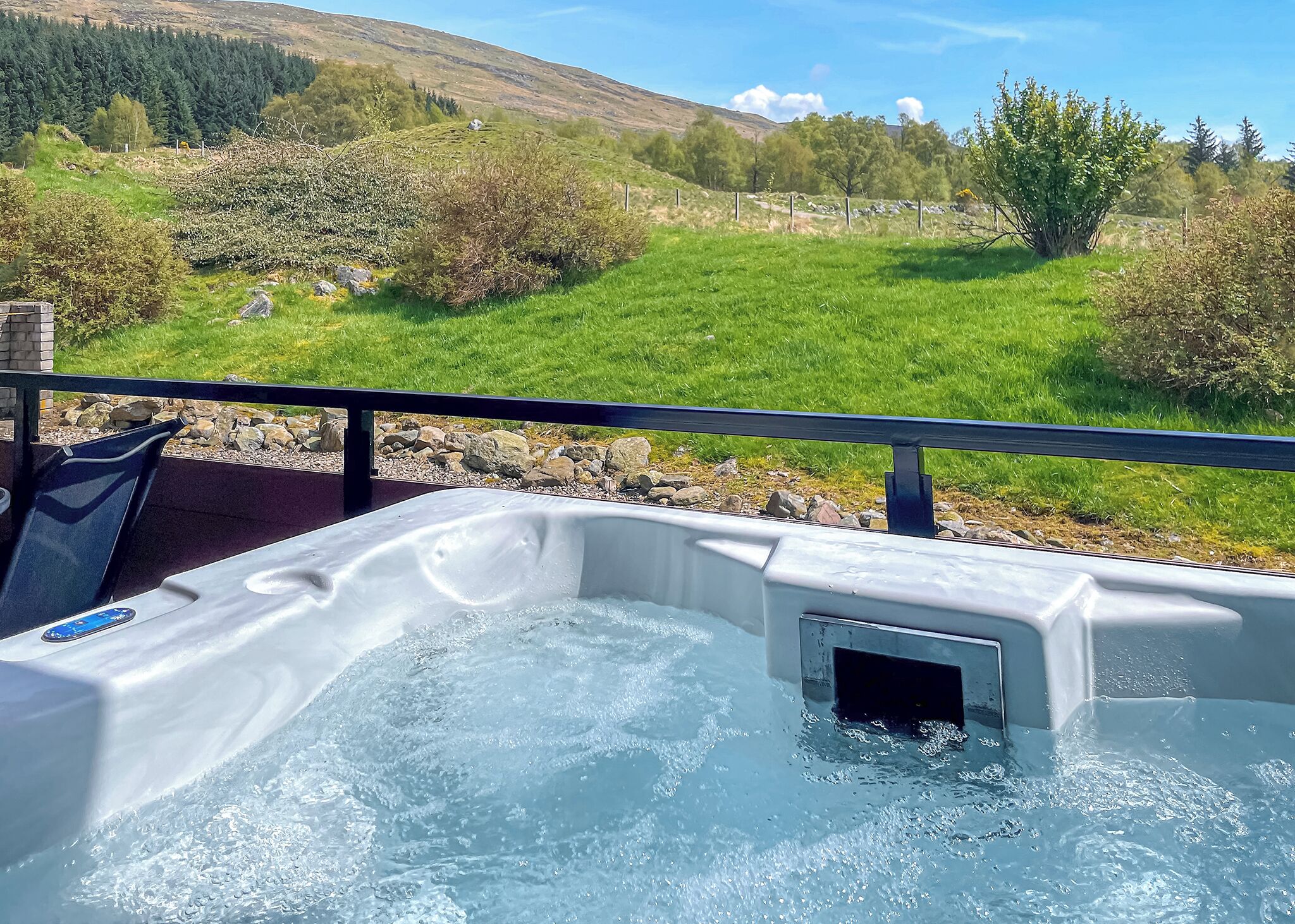 Bain à remous extérieur