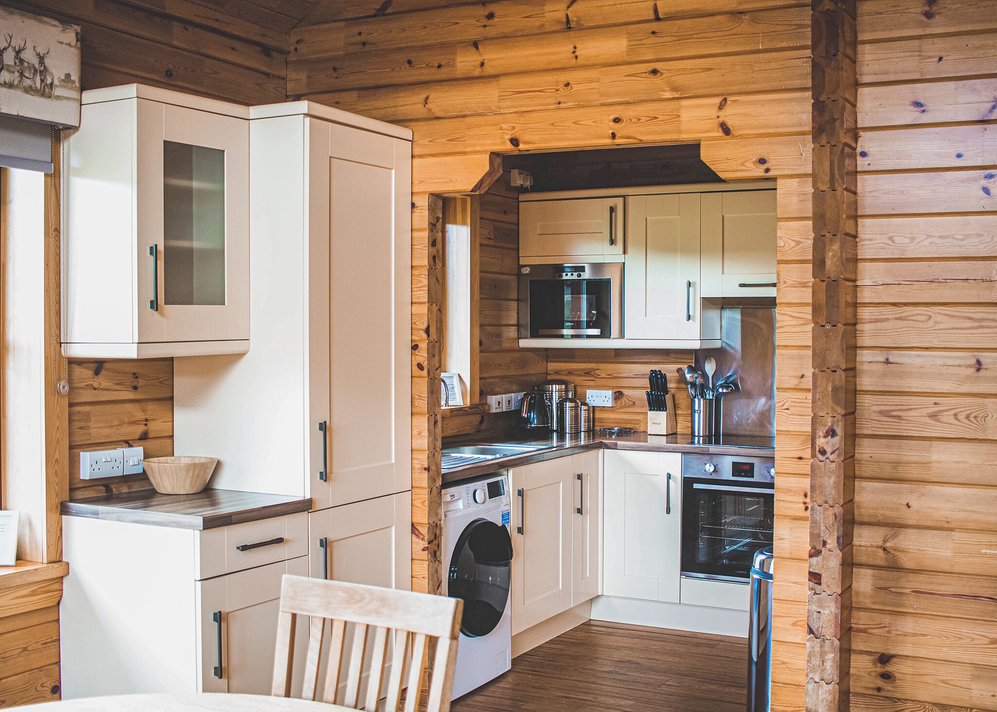 Fridge, oven, stovetop, toaster
