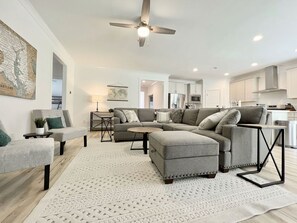 TV connectée, cheminée