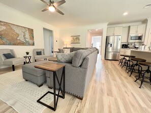 TV connectée, cheminée