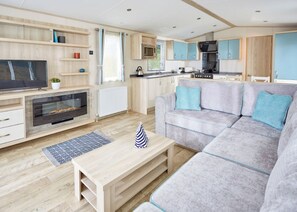 Living area - Laidback Coastal 3 (Pet) (Holywell Bay)