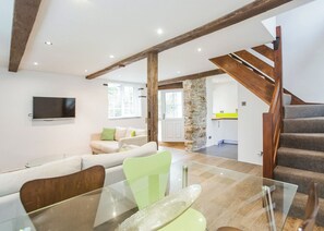 TV - 2 bedroom accommodation in Watergate, Looe (Watergate, Looe)