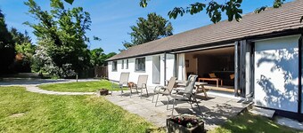 Single storey cottage in its own secluded setting away from the lodges.