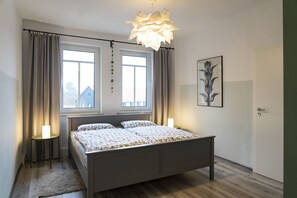 2 sovrum, strykjärn/strykbräda, resesäng och gratis wi-fi